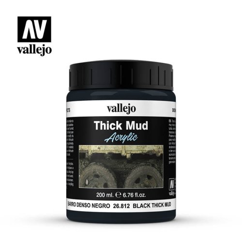 Go to product VALLEJO 26812 - Black Mud 200 ml