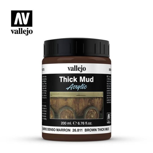 Go to product VALLEJO 26811 - Brown Mud 200 ml