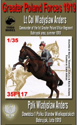Go to product TORO MODEL 35F117 - 1:35 Greater Poland corps 1919 - Władysław Anders, commander of the 1st Greater Poland Uhlan Company