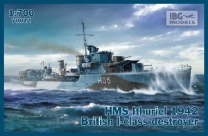 IBG 70012 - 1:700 HMS Ithuriel 1942 British I-class destroyer
