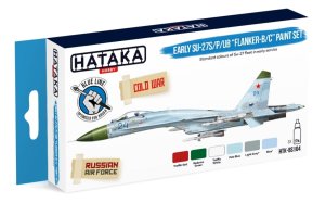 Hataka BS104 - Early Su-27 S/P/UB Flanker-B/C acrylic paint set