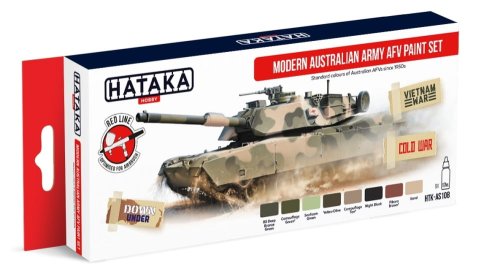 Go to product HATAKA AS108 - Modern Australian Army AFV paint set