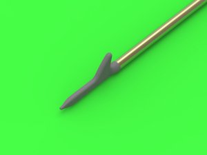 MASTER AM-48-156 - 1:48 American type Pitot tube WWII period shark fin style