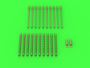 MASTER AM-32-119 - 1:32 B-24 Liberator Browning M2 .50 cal 12,7mm MG gun barrels set