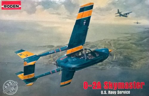 Go to product RODEN 632 - 1:32 Cessna O-2A Skymaster US Navy Service
