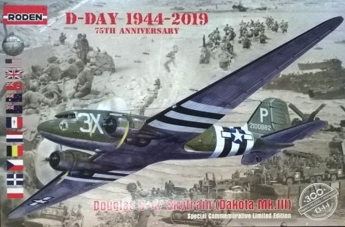 Go to product RODEN 300 - 1:144 Douglas C-47 Skytrain (Dakota Mk.III)
