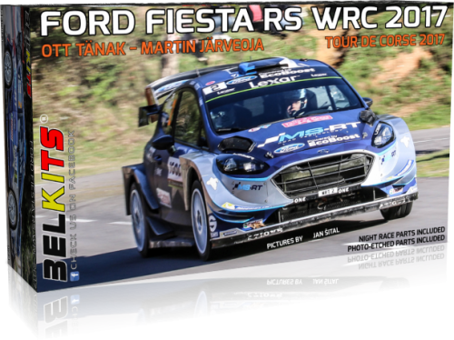Go to product BELKITS 013 - 1:24 Ford Fiesta RS WRC 2017 Tour de Corse