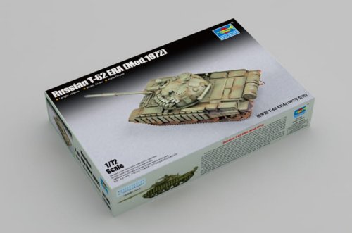 Go to product TRUMPETER 07149 - 1:72 Russian T-62 ERA (Mod.1972)