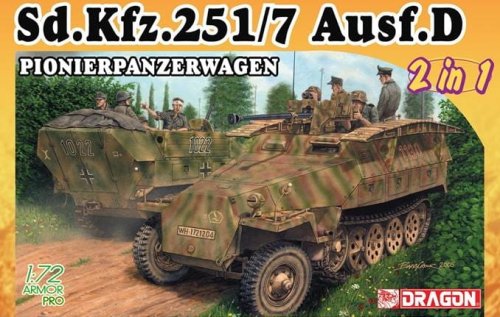 Go to product DRAGON 7605 - 1:72 Sd.Kfz.251/7 Ausf.D Pionierpanzerwagen