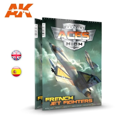 Go to product AK INTERACTIVE 2931 - Aces High Magazine nr 15 - French Jet Fighters