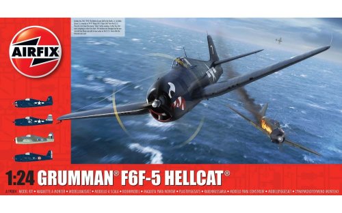 Go to product AIRFIX 19004 - 1:24 Grumman F6F-5 Hellcat