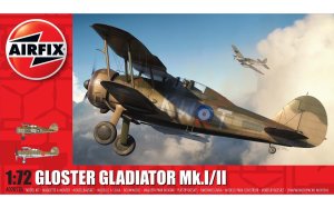 AIRFIX 02052A - 1:72 Gloster Gladiator Mk.I / II