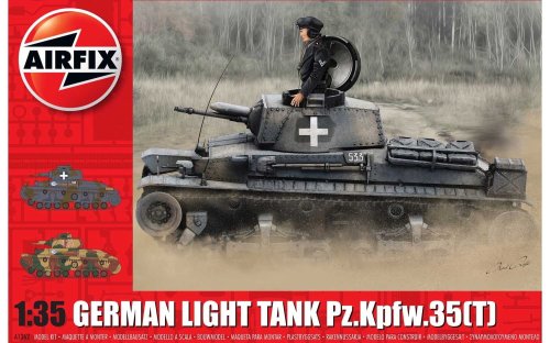 Go to product AIRFIX 01362 - 1:35 German Light Tank Pz.Kpfw.35(t)