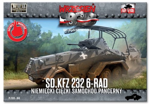 Go to product FIRST TO FIGHT 068 -  September 1939 - 1:72 Sd.Kfz.232 6-rad