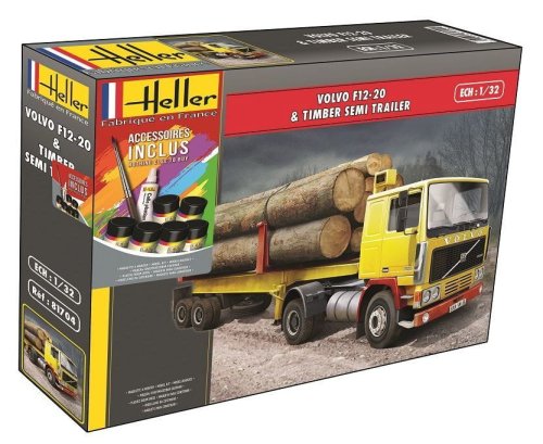 Go to product HELLER 57704 - 1:32 Volvo F12-20 w/ Timber