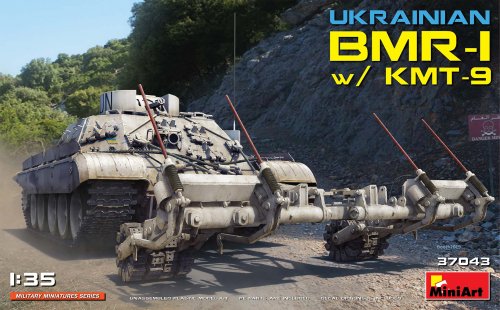 Go to product MINIART 37043 - 1:35 Ukrainian BMR-1 w/ KMT-9