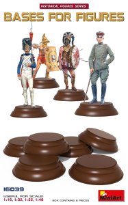 MINIART 16039 - 1:16 Bases for Figures - 6 pcs