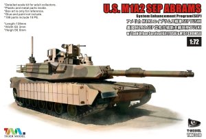 T-MODEL TK7310 - 1:72 U.S. M1A1 SEP Abrams w/ Tank Urban Survival Kits (TUSK) & M151 CROWSII