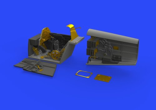 Go to product EDUARD 648472 - 1:48 Bf 109E cockpit & radio compartment