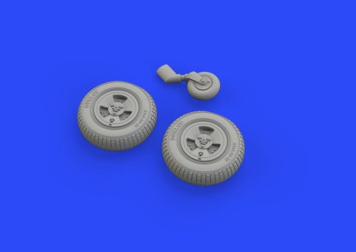 Go to product EDUARD 648469 - 1:48 Spitfire Mk.XIV wheels - 3spoke