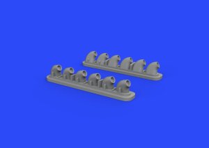 EDUARD 632135 - 1:32 P-40E exhaust stacks
