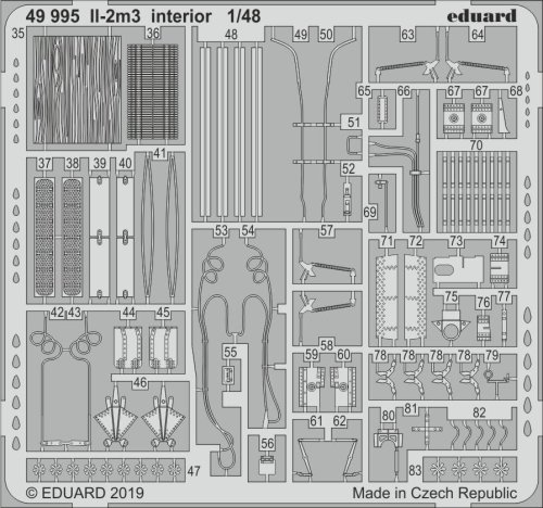 Go to product EDUARD 49995 - 1:48 Il-2m3 interior