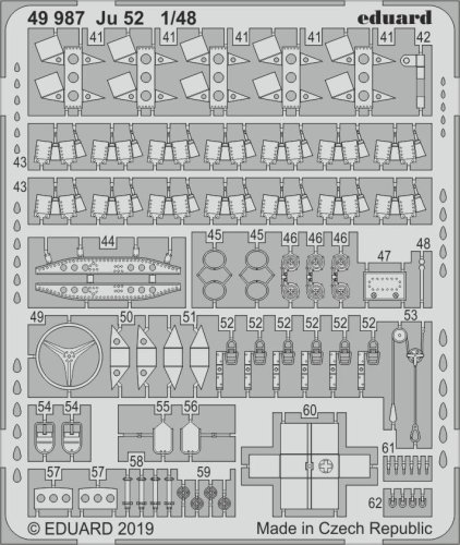 Go to product EDUARD 49987 - 1:48 Ju 52
