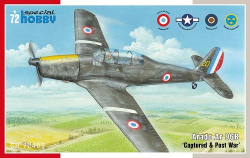 Go to product SPECIAL HOBBY 72409 - 1:72 Arado Ar 96B Captured & Post War