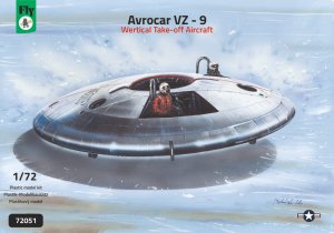 FLY 72051 - 1:72  Avrocar VZ-9