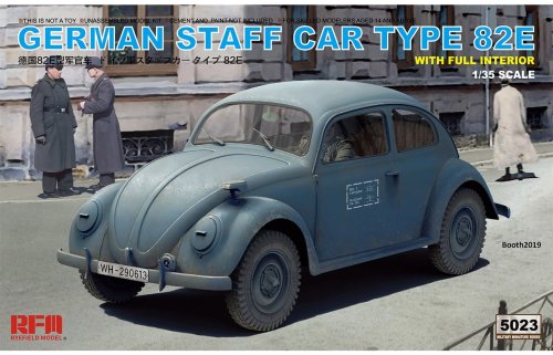 Go to product RYE FIELD MODEL 5023 - 1:35 German Staff Car Type 82E w/ full Interior