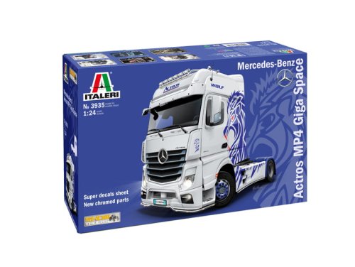 Go to product ITALERI 3935 - 1:24 Mercedes-Benz Actros MP4 Giga Space
