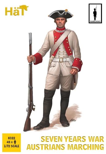 Go to product HAT 8322 - 1:72 Seven Years War Austrian Marching