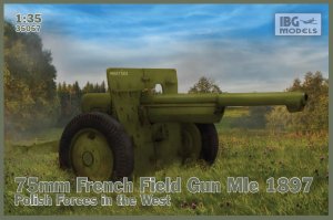 IBG 35057 - 1:35 75mm French Field Gun Mle 1897 - Polish Forces in the West