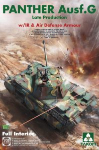 TAKOM 2121 - 1:35 Panther Ausf.G Late Production with IR & Air Defense Armour