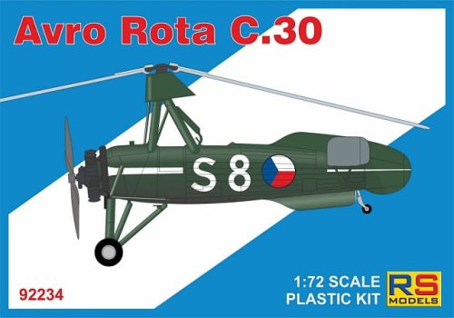 Go to product RS MODELS 92234 - 1:72 Avro Rota C.30