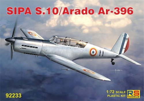 Go to product RS MODELS 92233 - 1:72 SIPA S.10 / Arado Ar-396