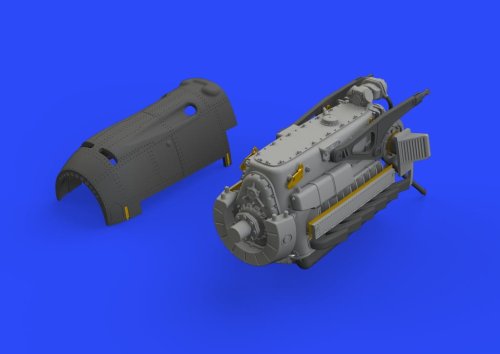 Go to product EDUARD 648474 - 1:48 Bf 109E engine