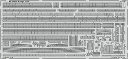 Go to product EDUARD 53242 - 1:350 DKM Blücher railings
