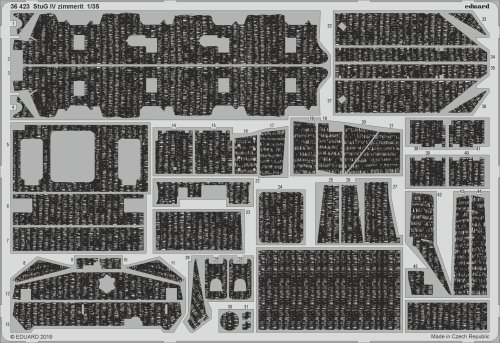 Go to product EDUARD 36423 - 1:35 StuG IV zimmerit