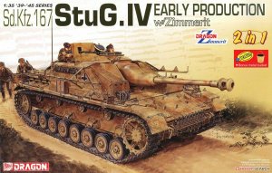 DRAGON 6615 - 1:35 Sd.Kfz.167 StuG.IV Early Production w/Zimmeri