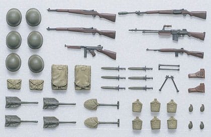 Go to product TAMIYA 35206 - 1:35 US Infantry Equipment Set