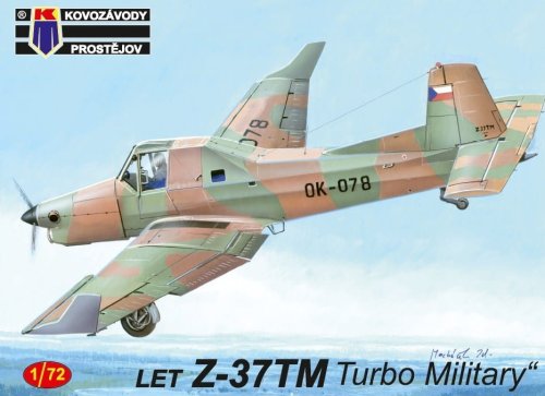 Go to product KOVOZAVODY 0146 - 1:72 Let Z-37TM Turbo Military