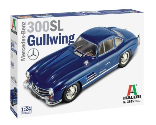 Go to product ITALERI 3645 - 1:24 Mercedes Benz 300SL Gullwing