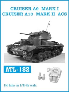 Friulmodel ATL-182 - 1:35 ACS Cruiser A9 Mark I / Cruiser A10 Mark II metal tracks