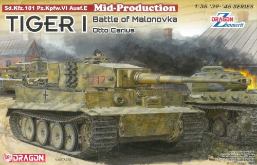 Go to product DRAGON 6888 - 1:35 Tiger I Mid-Production w/ Zimmerit - Otto Carius