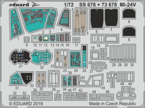 Go to product EDUARD SS678 - 1:72 Mi-24V