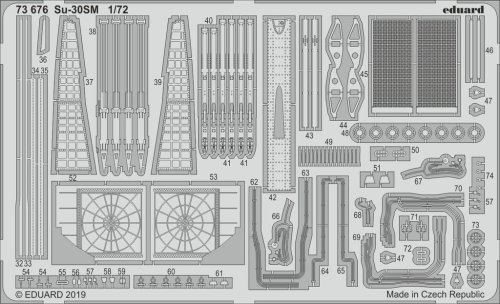 Go to product EDUARD 73676 - 1:72 Su-30SM