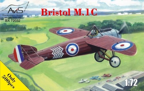 Go to product AVIS BX72032 - 1:72 Bristol M.1C