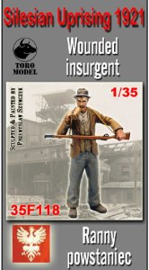 TORO MODEL 35F118 - 1:35 Silesian Uprising 1921 - Wounded insurgent