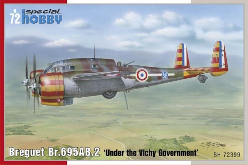 Go to product SPECIAL HOBBY 72399 - 1:72 Breguet Br.695AB.2 - Under the Vichy Government